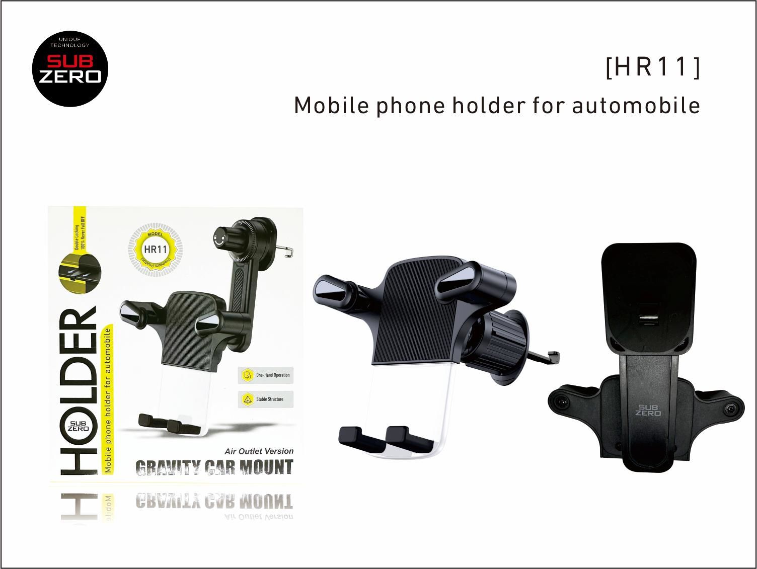 HR11 HOLDER ARAÇ TELEFON TUTACAĞI SUBZERO
