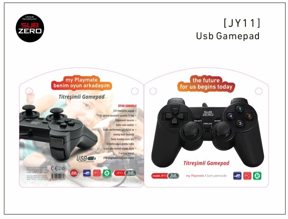 JY11 PC OYUN KOLU KONSOL SUBZERO JOİSTİC KOL