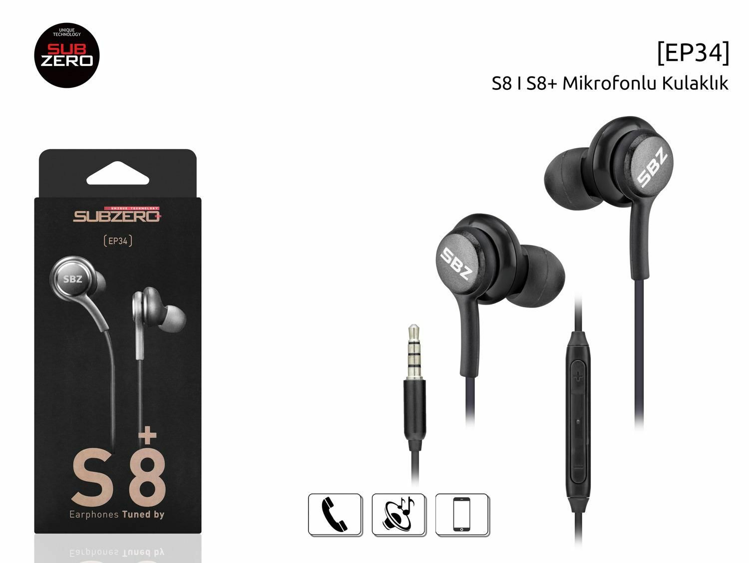 SUBZERO EP34 S8+ KULAKLIK