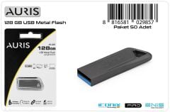 128GB METAL FLASH BELLEK AURIS 3.0