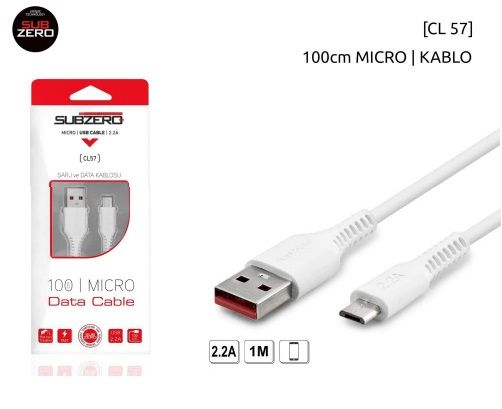CL57 2.2A MİCRO USB ŞARJ KABLOSU
