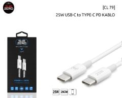 SUBZERO CL79 25W 25CM PD TYPE-C KABLO