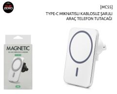 SUBZERO MC55 KABLOSUZ ŞARJLI MIKNATISLI OTO TUTUCU