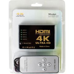 WT-501 HDMI KUMANDALI SWİTCH