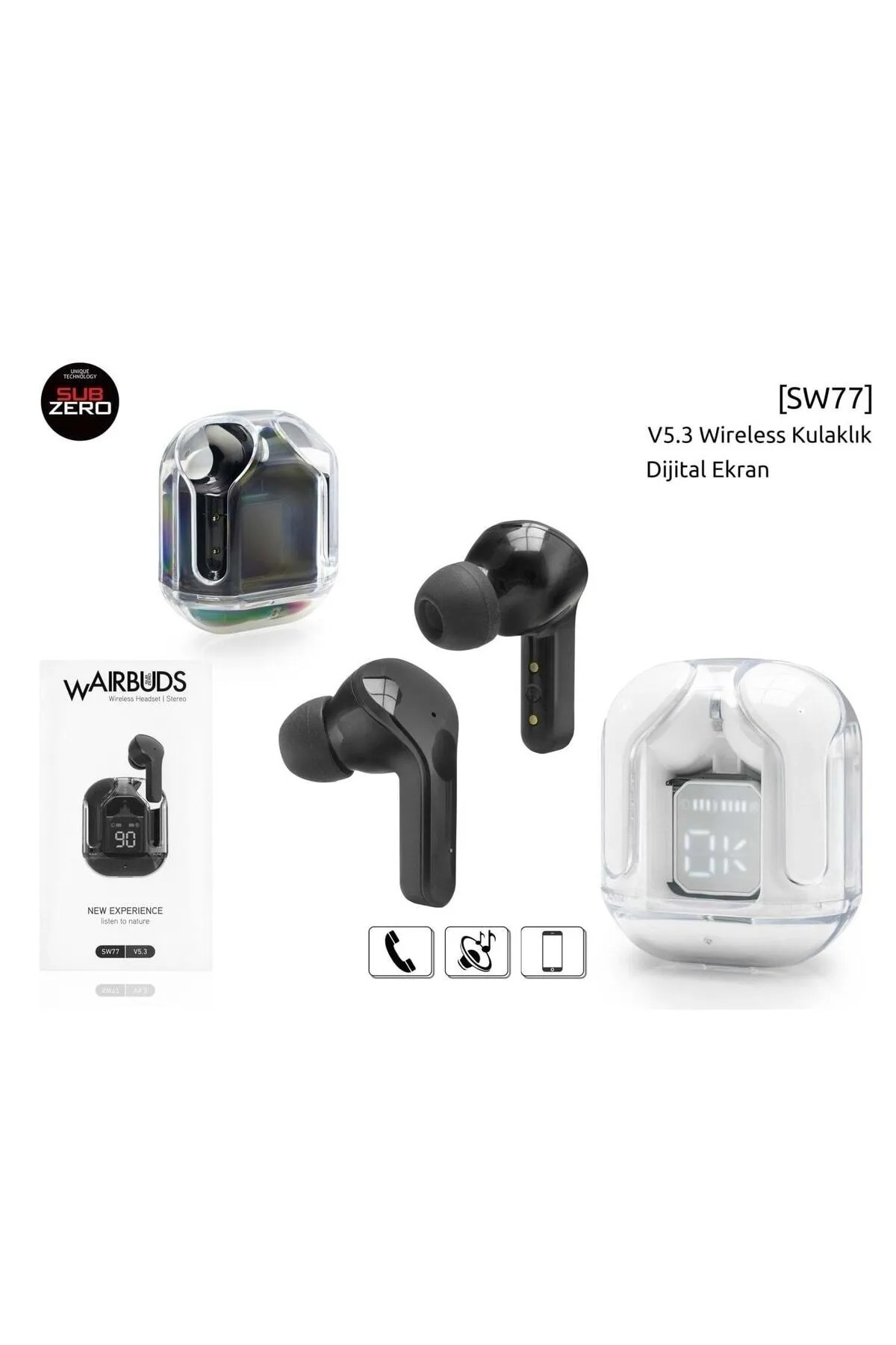 SUBZERO SW77 AİRBUDS BLUETOOTH KULAKLIK