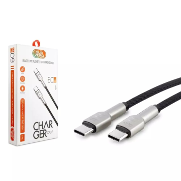 SUBZERO CL43 6A TYPE-C TO TYPE-C METAL KABLO