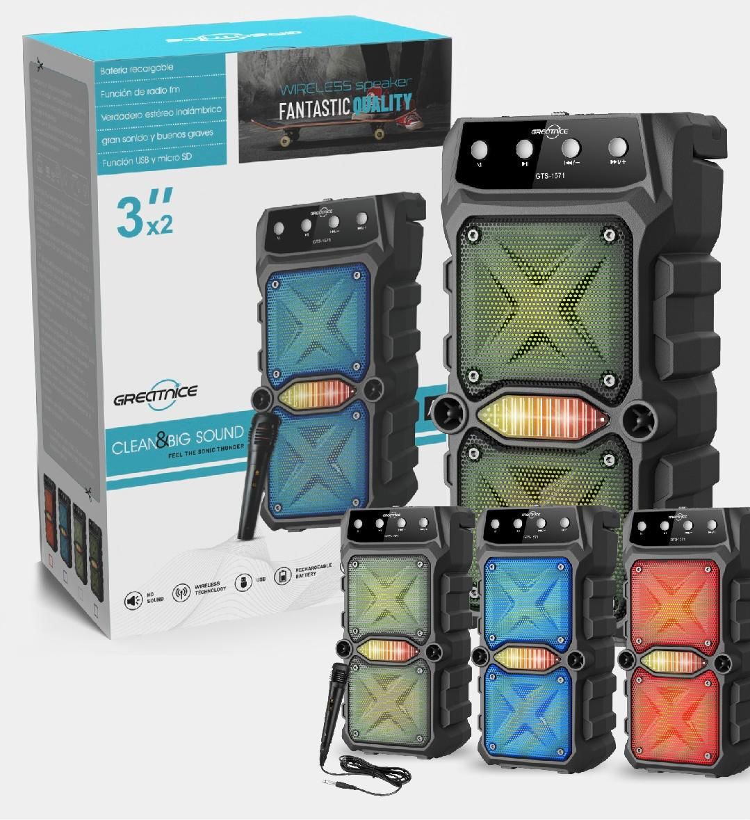 GTS 1571  SES ÇALAR MİKROFONLU